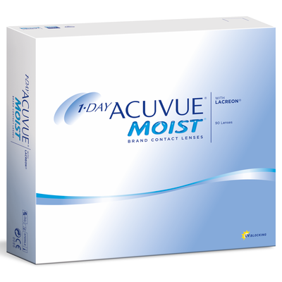 Контактные линзы 1Day Acuvue®Moist (90 шт.)