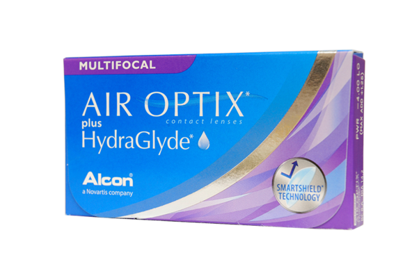 Контактные линзы Air Optix HydraGlyde Multifocal (3 шт.)