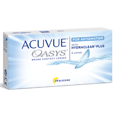 Контактные линзы Acuvue®OASYS for Astigmatism with Hydraclear®Plus (6 шт.)