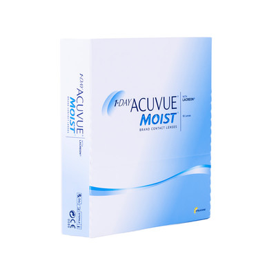 Контактные линзы 1Day Acuvue®Moist (90 шт.)