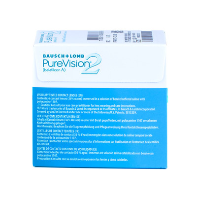 Контактные линзы Pure Vision 2 (6 шт.)